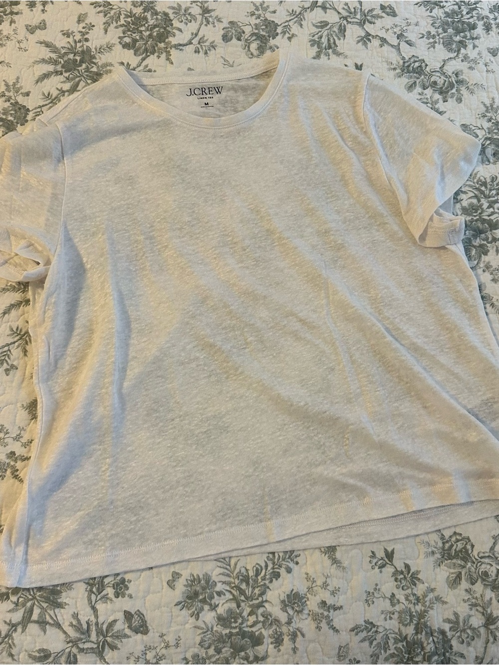 J. Crew 100% Linen Tee